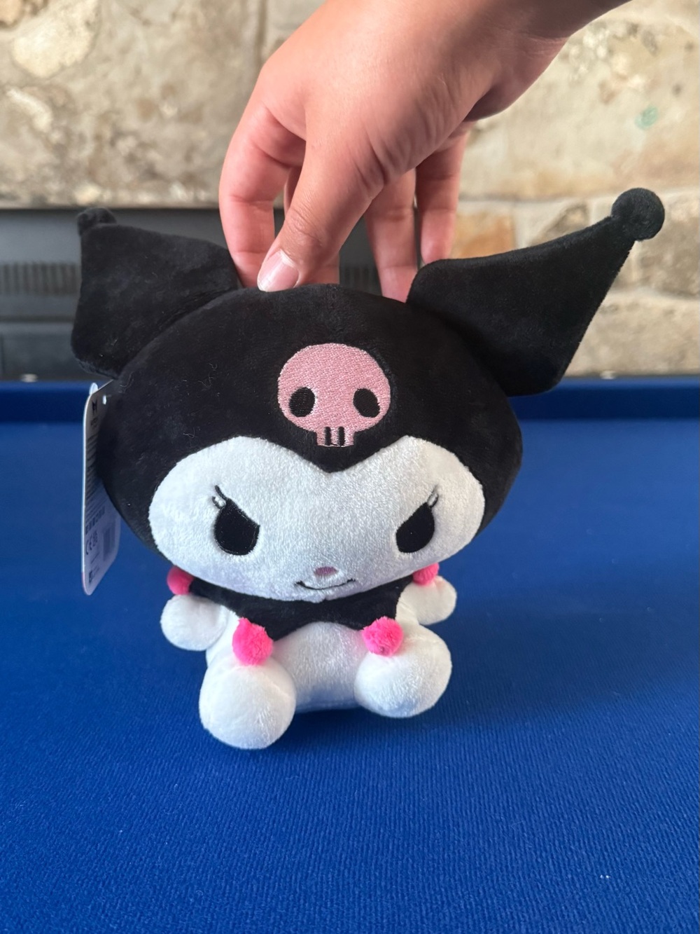Sanrio Kuromi Plush - Black, White & Pink Soft Character